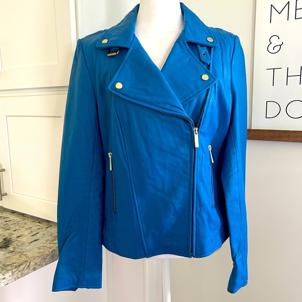 Moda International Leather Jacket - L